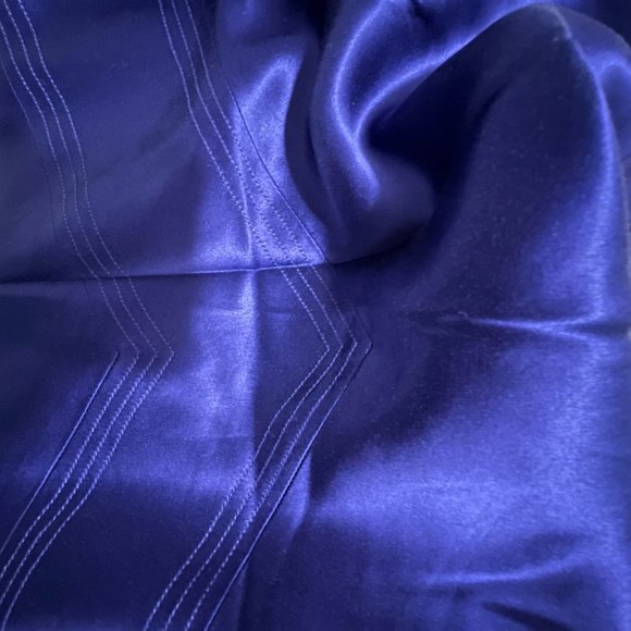 Vintage Satin Evening Dress - Picture 4 of 7